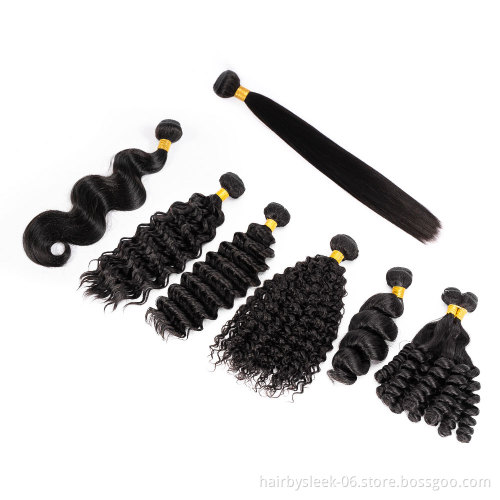Rebecca 12A grade Brazilian cuticle aligned wholesale hair bundles vendors factory double drawn remy virgin human hair extension